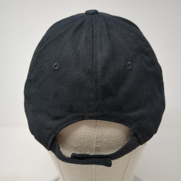 Best Crowd Management Strapback Hat Black One Size Embroidered Cobra - Picture 6 of 9